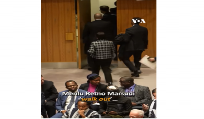 Viral, Menlu Retno Marsudi Walk Out saat Utusan Israel Bicara di Forum Debat DK-PBB