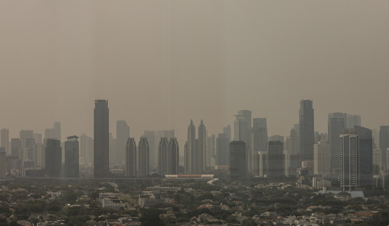 Kualitas Udara Jakarta Kembali Memburuk pada Minggu Pagi