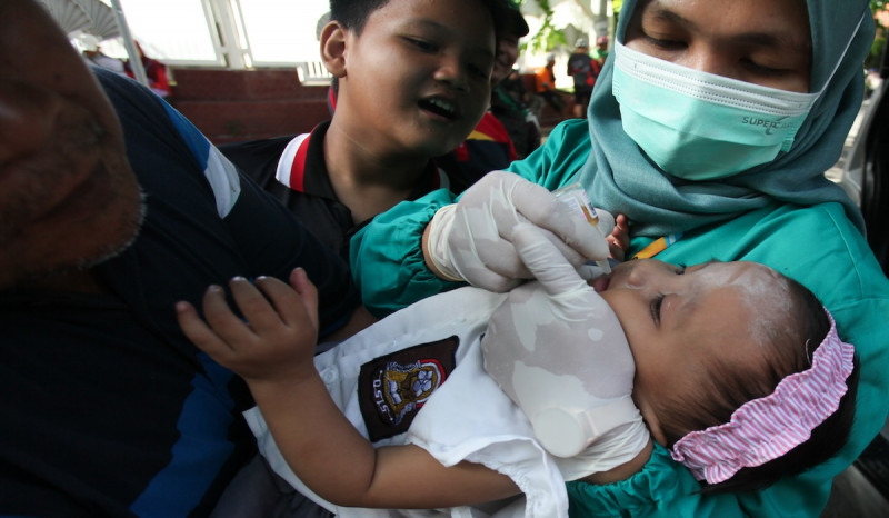 3 Daerah Ini Lebihi Target Sub PIn Polio 95%, Mana Saja ?