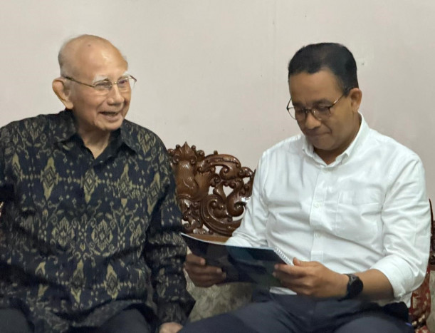 Temui Emil Salim, Anies Baswedan Diamanatkan Bereskan Ketimpangan