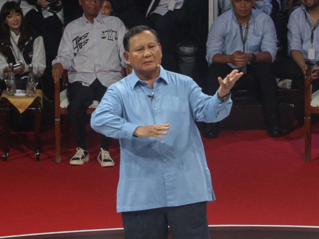 Bantah Dirinya Sakit, Prabowo Joget di Depan Wartawan