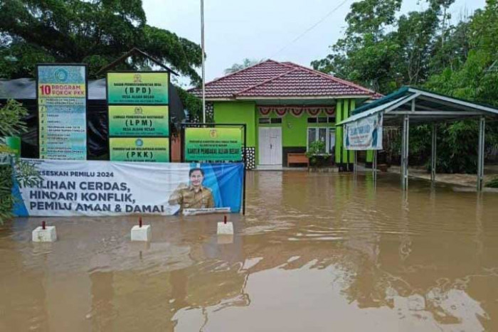 Banjir Kembali Landa Kabupaten Hulu Sungai Tengah