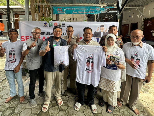 Timnas Amin Resmikan Aktivasi Posko TPS Gerakan Rakyat di Cepu