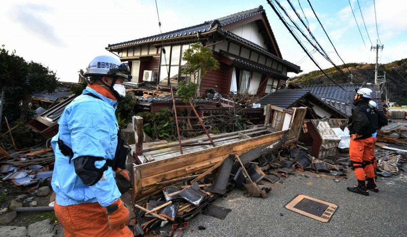 Korban Tewas Gempa Jepang Jadi 48 Orang, Nihil WNI