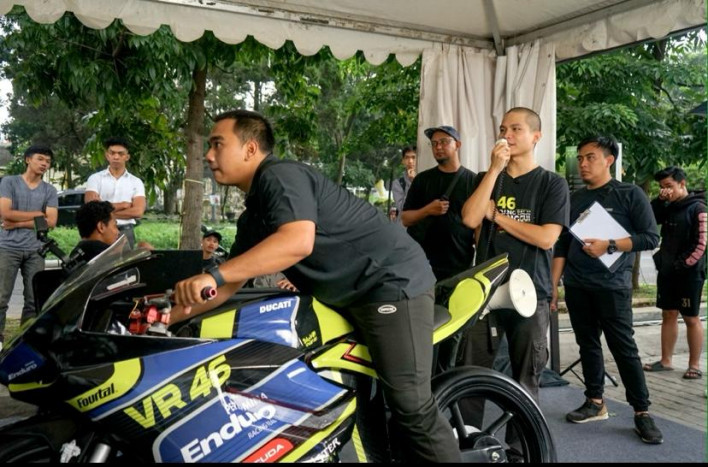 Semarakkan Moto-GP Mandalika, Pertamina Gelar Lomba Simulator