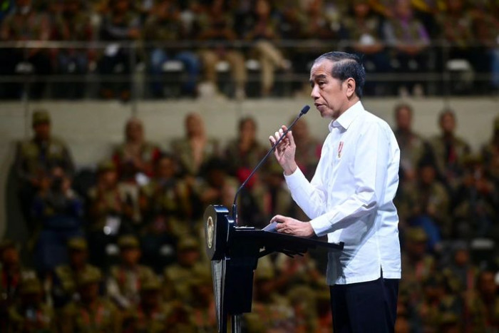 Jokowi Ajak Masyarakat Awali 2024 dengan Optimisme