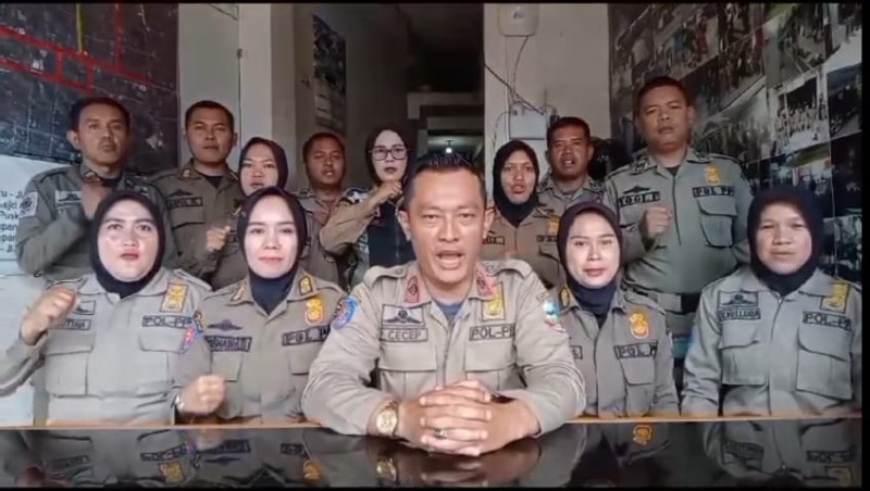 Setelah Viral, 14 Satpol PP Garut Diperiksa Bawaslu karena Memihak Prabowo-Gibran