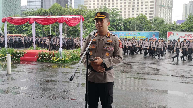 11 Ribu Polisi Disiapkan untuk Amankan TPS Pemilu 2024 di DKI Jakarta