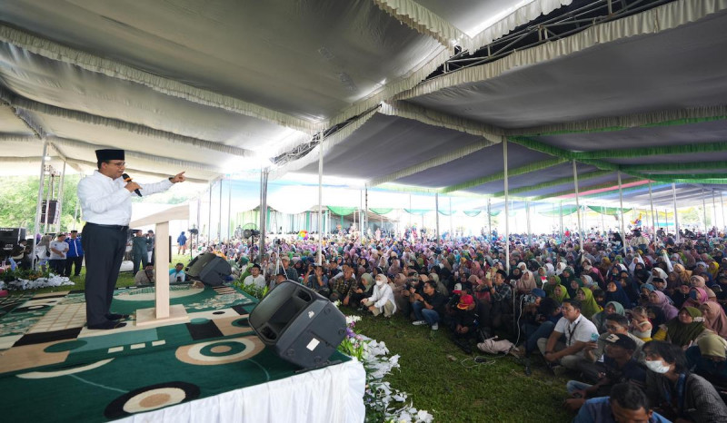 Anies Baswedan Berjanji Bangun Jalan Nontol di Lampung