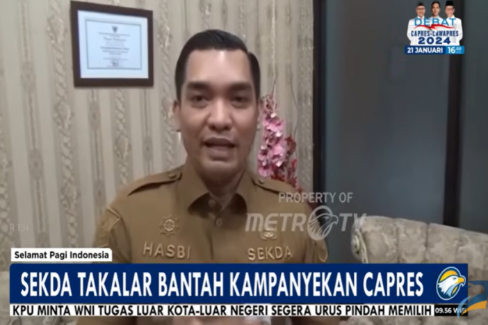 Sekda Takalar Bakal Diperiksa Bawaslu Buntut Janji Jokowi Angkat Jutaan CPNS jika Gibran Menang