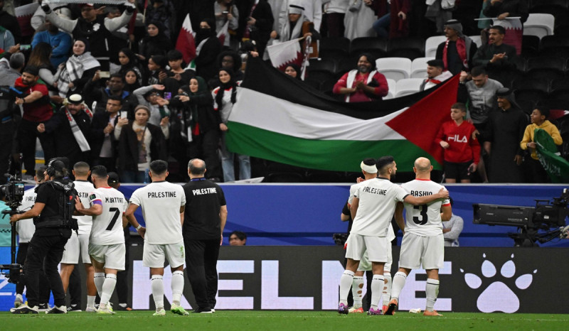 Langkah Palestina Terhenti di 16 Besar Piala Asia