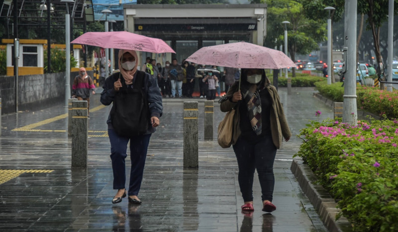 Sejumlah Wilayah Jakarta Diperkirakan Dilanda Hujan Angin pada Sore Ini