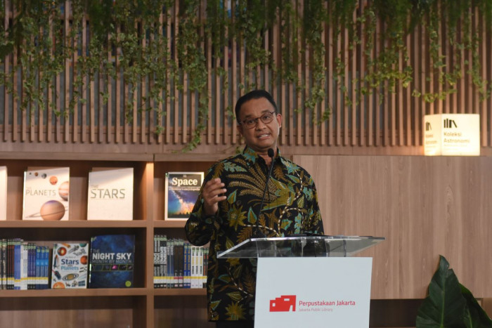 Anies Janjikan Bangun Perpustakaan setara TIM di Seluruh Indonesia