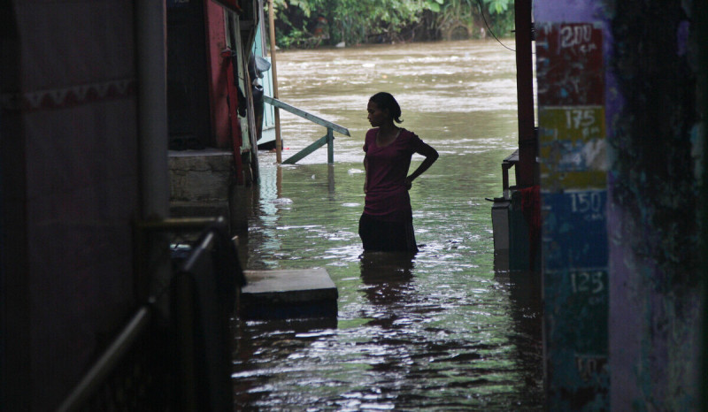 Hujan Lebat Sejak Jumat, 7 RT Wilayah Jakarta Barat Terendam Hingga 1 Meter