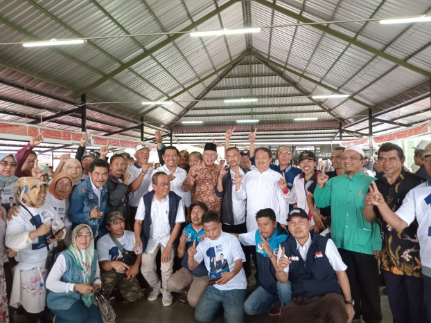 Timnas AMIN Temui Ratusan Relawan Anies Baswedan-Muhaimin Iskandar di Sukabumi