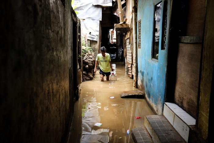 Jakarta Banjir, Ratusan Rumah di Kebon Pala Jatinegara Terendam Air