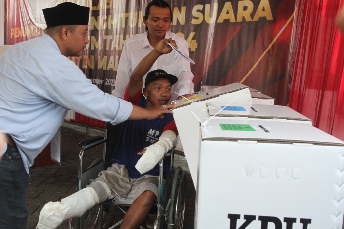 KPU Bengkulu Siapkan TPS Ramah Disabilitas