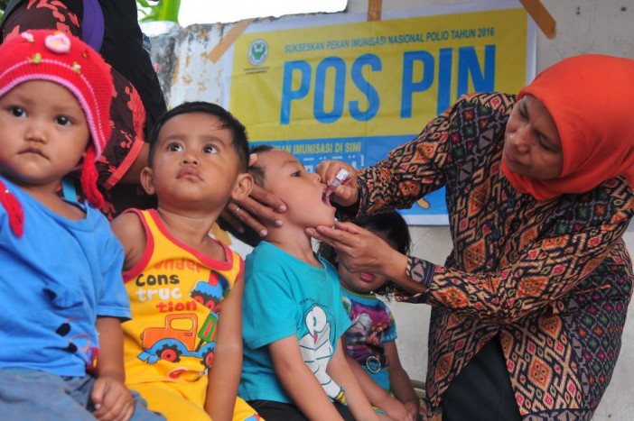 Sub-PIN Polio di Klaten Menyasar 123.000 Anak
