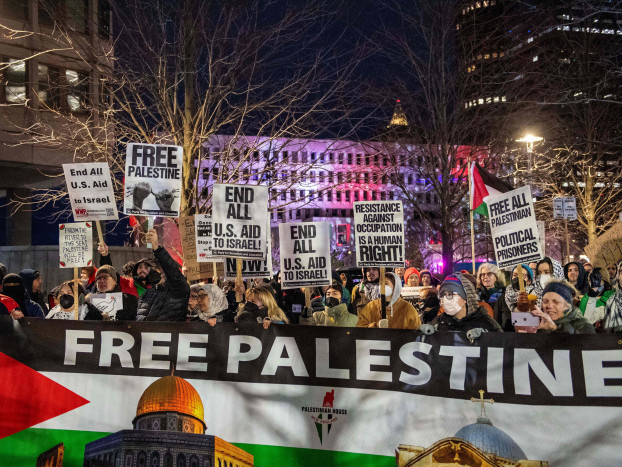 Palestina Rayakan Malam Tahun Baru dengan Rudal dan Kematian 