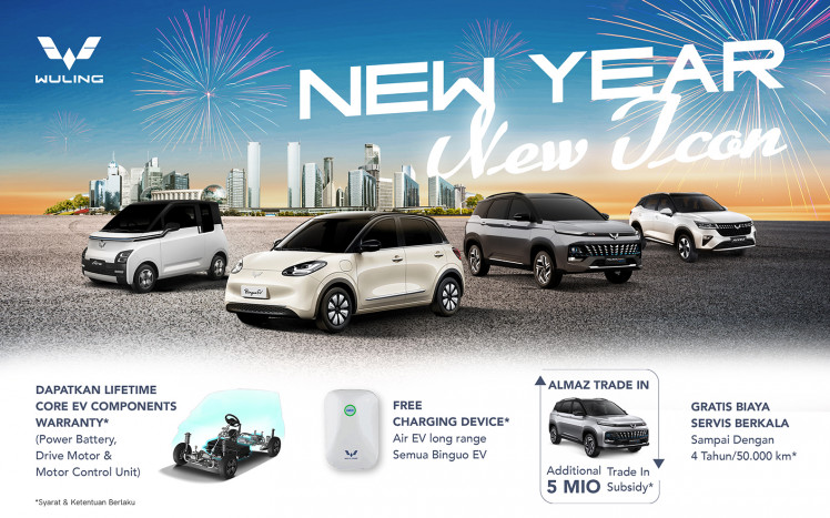 Wuling Rilis Program Promo 'New Year, New Icon'