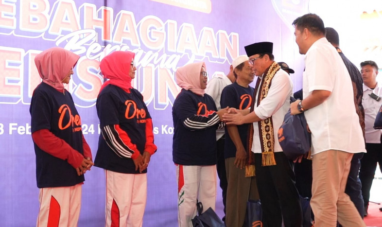 Kopnuspos Gelar Program Berbagi Kebahagiaan Bersama Pensiunan di Lampung 