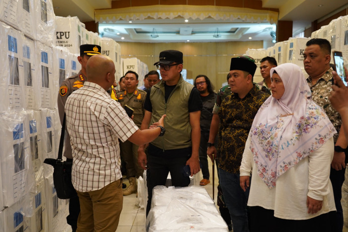 Proses Real Count Pemilu 2024 di Kota Bogor Kena Skorsing