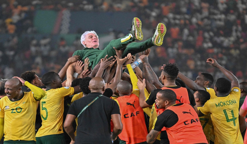Menang Adu Penalti Atas Kongo, Afrika Selatan Peringkat Tiga Piala Afrika