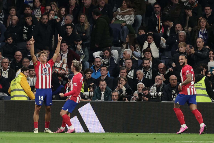 Marcos Llorente Selamatkan Atletico Madrid dengan Gol Menit Akhir Lawan Real Madrid