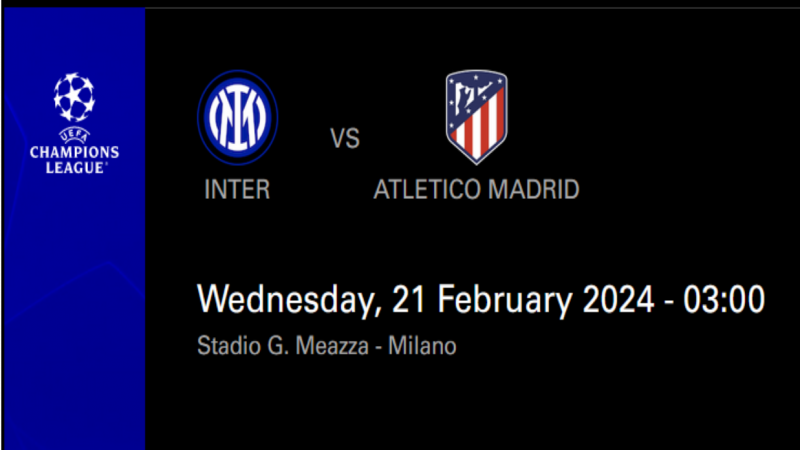 Preview 16 Besar Liga Champions: Inter Milan vs Atletico Madrid