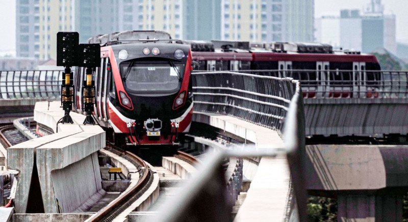 Penumpang LRT Jabodebek Naik 14% di Awal 2024