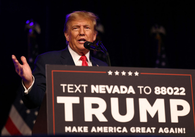 Kemenangan Mudah Trump di Kaukus Nevada: Menambah Delegasi untuk Nominasi Presiden