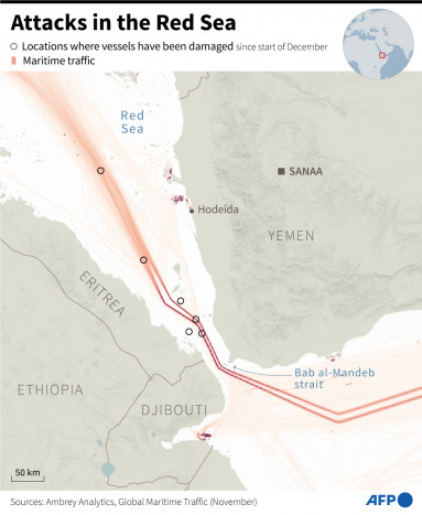 Ledakan Terjadi di Lepas Pantai Yaman, Setelah Houthi Rudal Kapal Perang AS