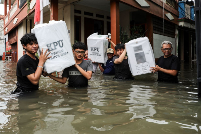 Soal TPS Banjir, KPU: Petugas Bisa Lakukan Pemungutan Suara Susulan