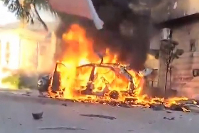 Militer Israel Bom Kota Nabatieh di Lebanon Selatan, Hizbullah Ngamuk