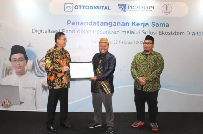 OttoDigital-Primacom Perkuat Ekosistem Digital di Pesantren