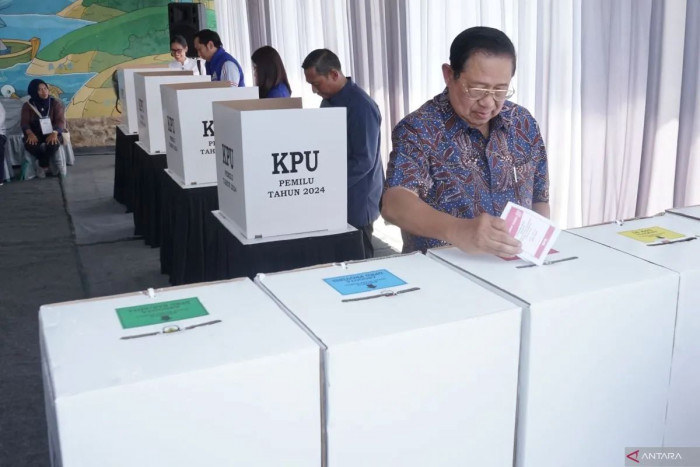 Pemilu 2024 SBY Pulang Kampung Nyoblos di Pacitan