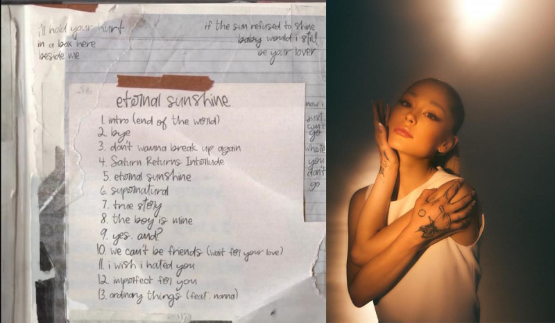 Ariana Grande Umumkan Album 'Eternal Sunshine' Setelah Tiga Setengah Tahun