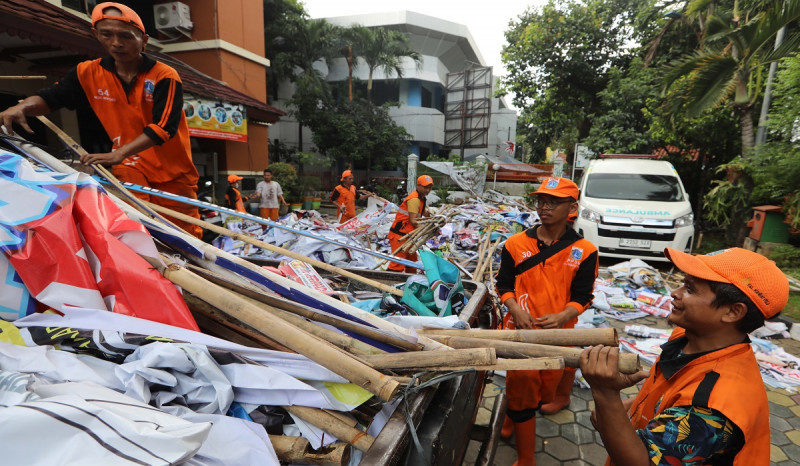 KLHK Keluarkan Surat Edaran untuk Tanggulangi Sampah APK Pemilu