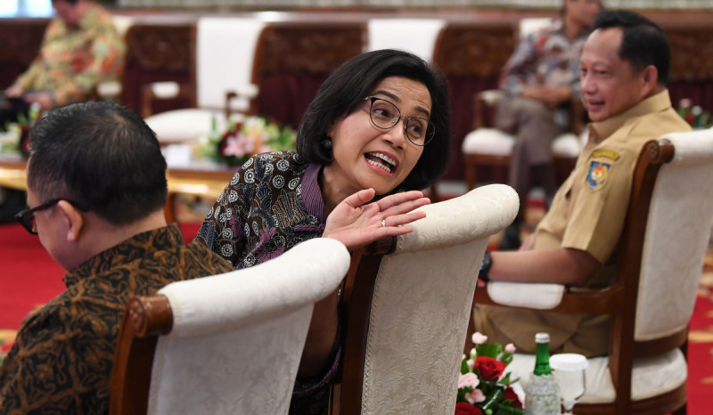 Diisukan akan Mundur Ikuti Mahfud MD, Sri Mulyani Temui Presiden Jokowi di Istana Secara Senyap