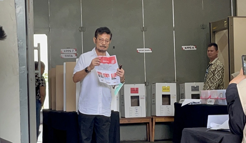 Eks Mentan Syahrul Yasin Limpo Gunakan Hak Pilih di Rutan KPK