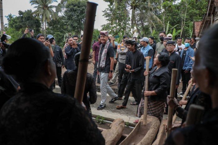 Kunjungi Desa Adat Osing Banyuwangi, Ganjar Tegaskan Komitmen Perlindungan Masyarakat Adat