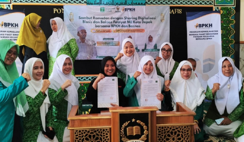 Fatayat NU dan BonApp Indonesia Kolaborasi Dorong Digitalisasi UMKM Kuliner di Depok