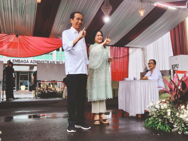 Jokowi: Semoga Pemilu Berlangsung Jujur dan Adil