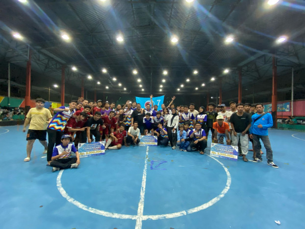 Galang Dukungan Pemuda, Caleg Partai Gelora DKI Gelar Turnamen Futsal 