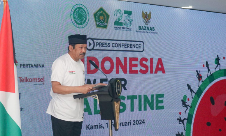 Baznas Gelar 'Indonesia Run for Palestine'