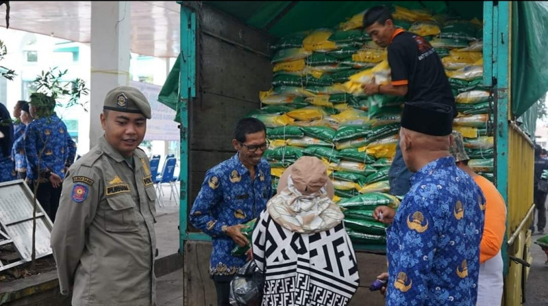 Kabupaten Sukabumi Gelar Operasi Pasar Murah Beras
