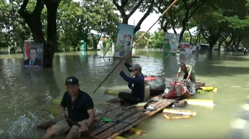 Banjir Demak, Petugas TPS Pemilu 2024 Jadi Relawan