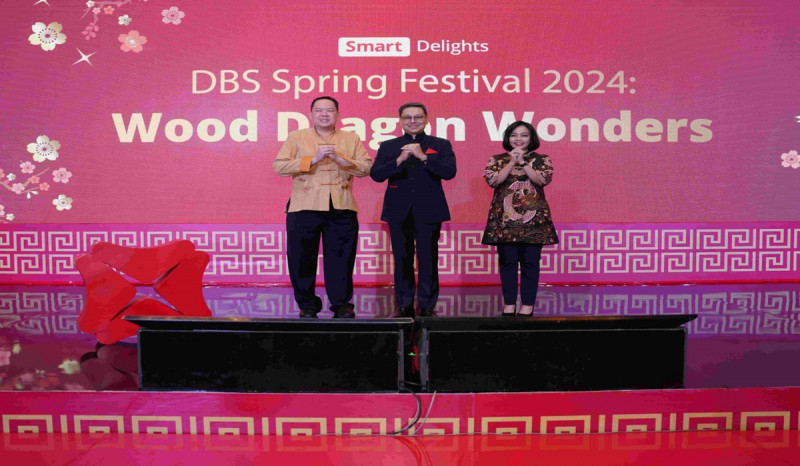 Rayakan Tahun Naga Kayu, Bank DBS Indonesia Gelar Spring Festival 2024