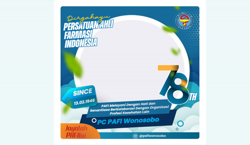 20 Twibbon untuk Memperingati Peran Penting Profesi Farmasi