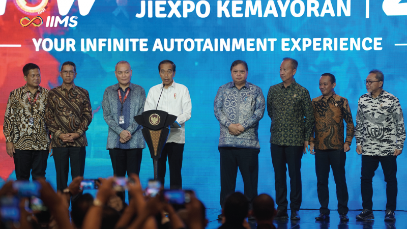 Pameran Otomotif IIMS 2024 Resmi Dibuka oleh Presiden Jokowi